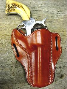 Old West Leather holsters - Cowboy Holsters and Gun Belts - knife sheaths and other old west accessories - SHOWN HERE:  RANGER BELT SLIDE HOLSTER