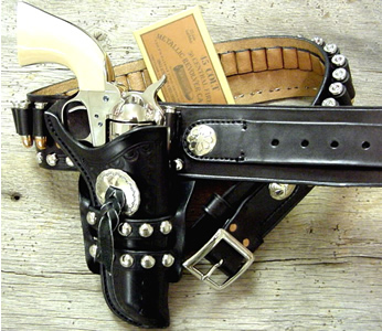 Old West Gun Holsters - Frontier Holsters and Gunleather by Chisholms Trail Leather of Georgia