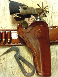 Old West Gun Holsters - Frontier Holsters and Gunleather by Chisholms Trail Leather of Georgia