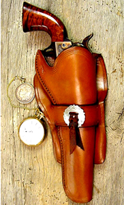 Old West Leather holsters and knife sheaths