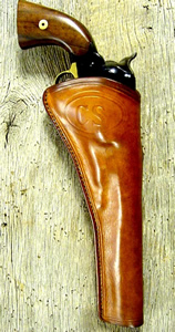 Old West Leather holsters and knife sheaths