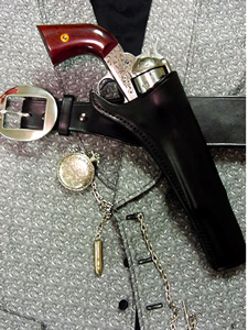 Appaloosa Movie Holsters from Viggo Mortensen and Ed Harris movie - Old West Gun Holsters - Frontier Holsters and Gunleather by Chisholms Trail Leather of Georgia
