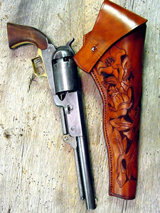 Leather Cowboy Holsters - Old West Leather Marshal Dallas Stoudenmire