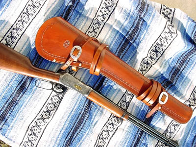 Old West Leather Cuffs - cowboy cuffs - holsters - gun belts in authentic Cowboy hero patterns - Spear point bowie knife with knife sheath shown