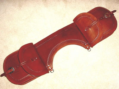 Old West Leather Cuffs - cowboy cuffs - holsters - gun belts in authentic Cowboy hero patterns - Spear point bowie knife with knife sheath shown
