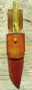 Old West Leather holsters gun belts and knife sheaths