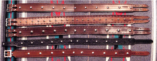 Leather Cowboy Holsters - Old West Leather Frank James Holster and Gun Belt