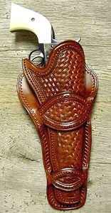 Old West Leather holsters - Cowboy Holsters and Gun Belts - knife sheaths and other old west accessories -