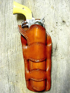 Old West Leather holsters and knife sheaths