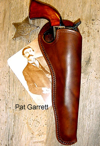 Old West Leather Wild Bill Hickock Historic Cowboy Hero holsters and knife sheaths