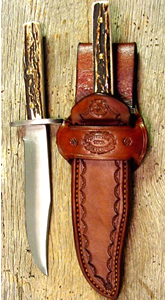Old West Leather holsters gun belts and knife sheaths