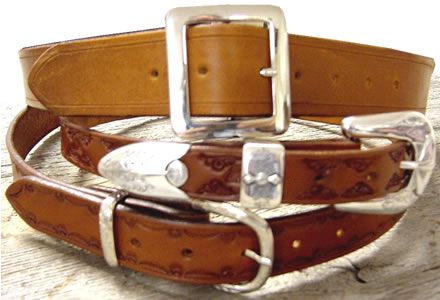 western leather belts War Reinactment - Reinactor pant belts and buckles