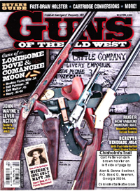 Old West Leather Holsters & Frontier Cowboy Gear - Magazine cover - Guns of the Old West