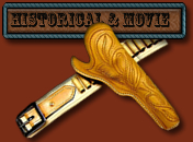 Historical and Movie Cowboy Holsters and Gun Belts