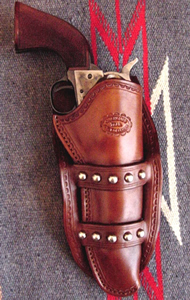 Old West Leather holsters and knife sheaths