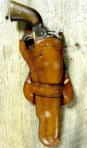 Old West Leather holsters and knife sheaths