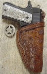 western leather holster