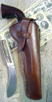 western leather holster