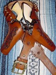 western leather holster