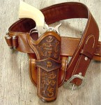 western leather holster