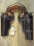 western leather holster
