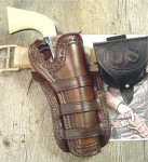 western leather holster