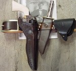 western leather holster