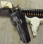 western leather holster