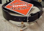 western leather belt