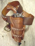 western leather holster