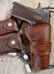 western leather holster