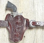 western leather holster