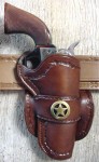 western leather holster