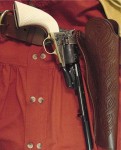 western leather holster
