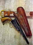western leather holster