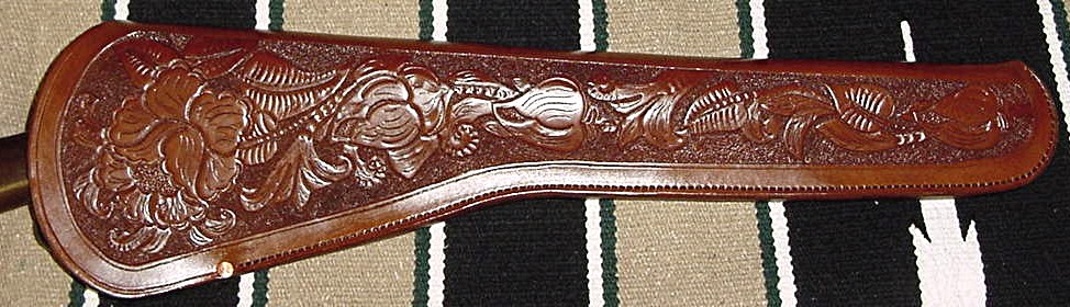 Western scabbard for lever action henry rifle Winchester model, Rossi R92  case.