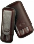western leather cigar case