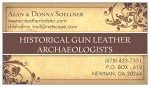 GUN LEATHER ARCHAEOLOGY BUSINESS CARD LOW RES
