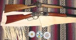 leather rifle scabbard