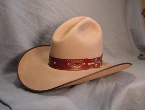 Leather Cowboy Hat Band Handmade Western Hat Bands -  Hong Kong