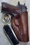 western leather holster