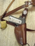 western leather holster