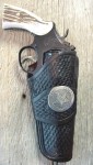 western leather holster