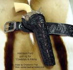western leather holster