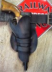 western leather holster